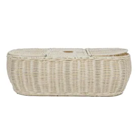 3 Part Tissue Basket in Rattan