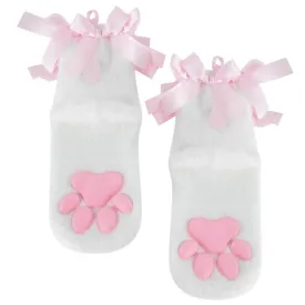 3D Furry Paw Pad Sockies