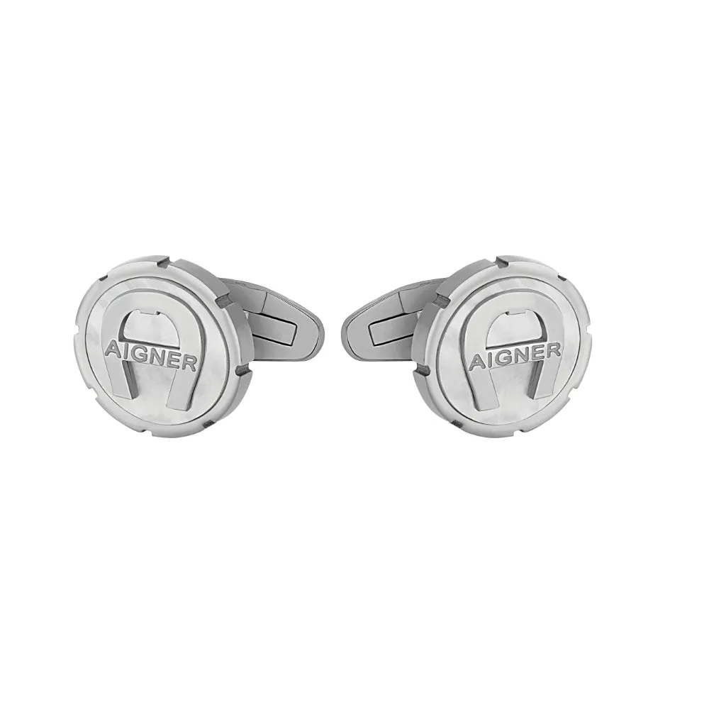 Aigner  Silver Cufflink