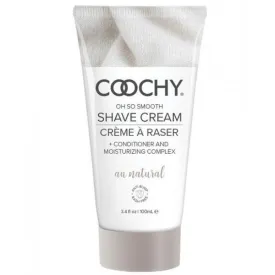 Bath & Body - Coochy Au Natural 3.4 oz Rash Free Shave Creme