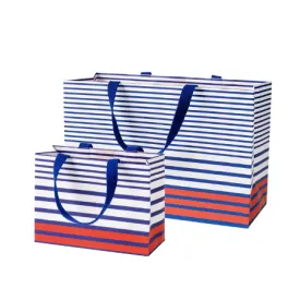 Breton Stripe Gift Bag