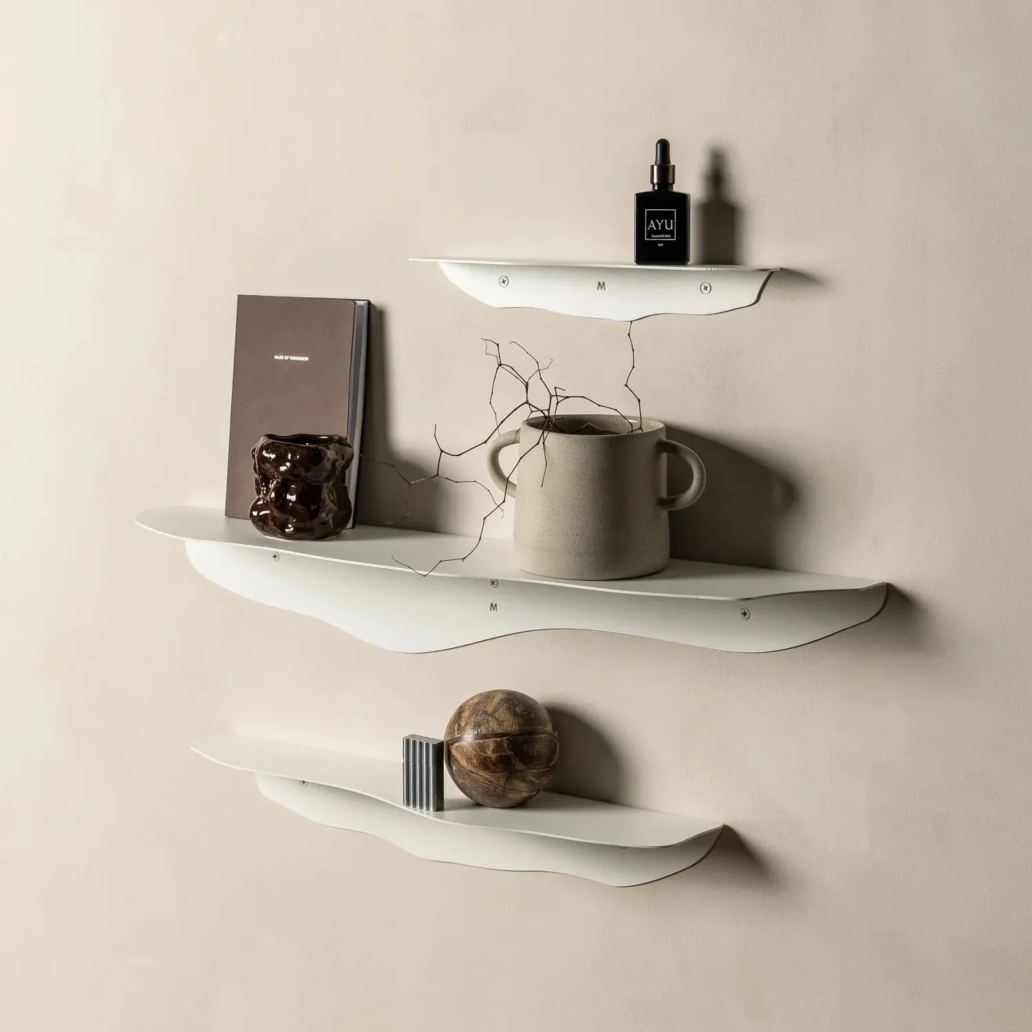 FOLD Wavy Shelf - 3 Size Options