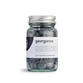 Georganics Natural Mouthwash Tablets - Activated Charcoal