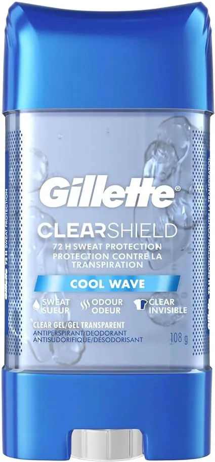 Gillette Men's deodorant Gillette Endurance Cool Wave Clear Gel 108g