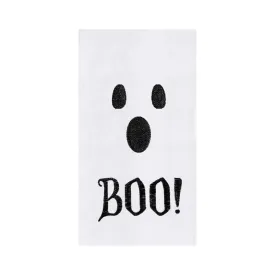 Halloween Boo Ghost Kitchen Flour Sack Dishtowel