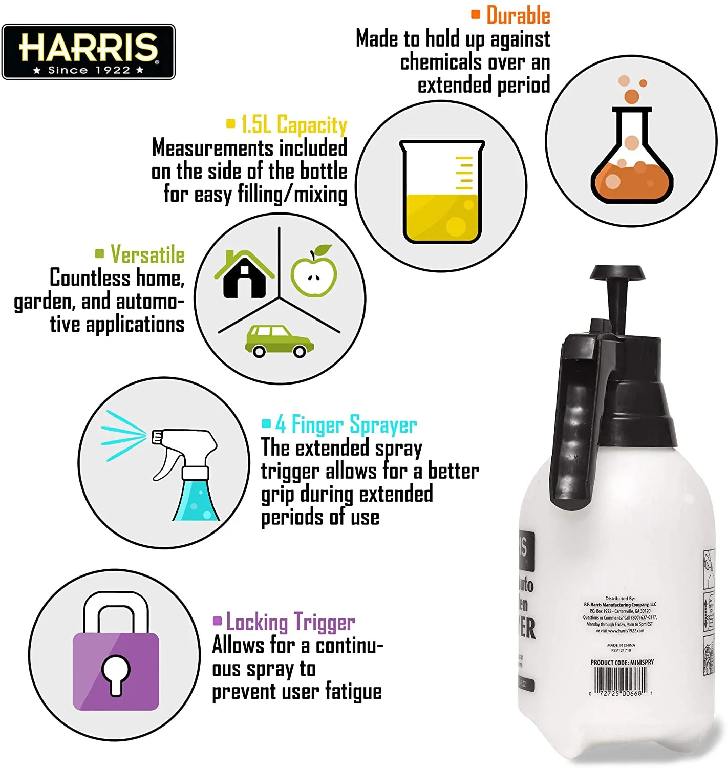 Harris Pump Sprayer (1.5L)