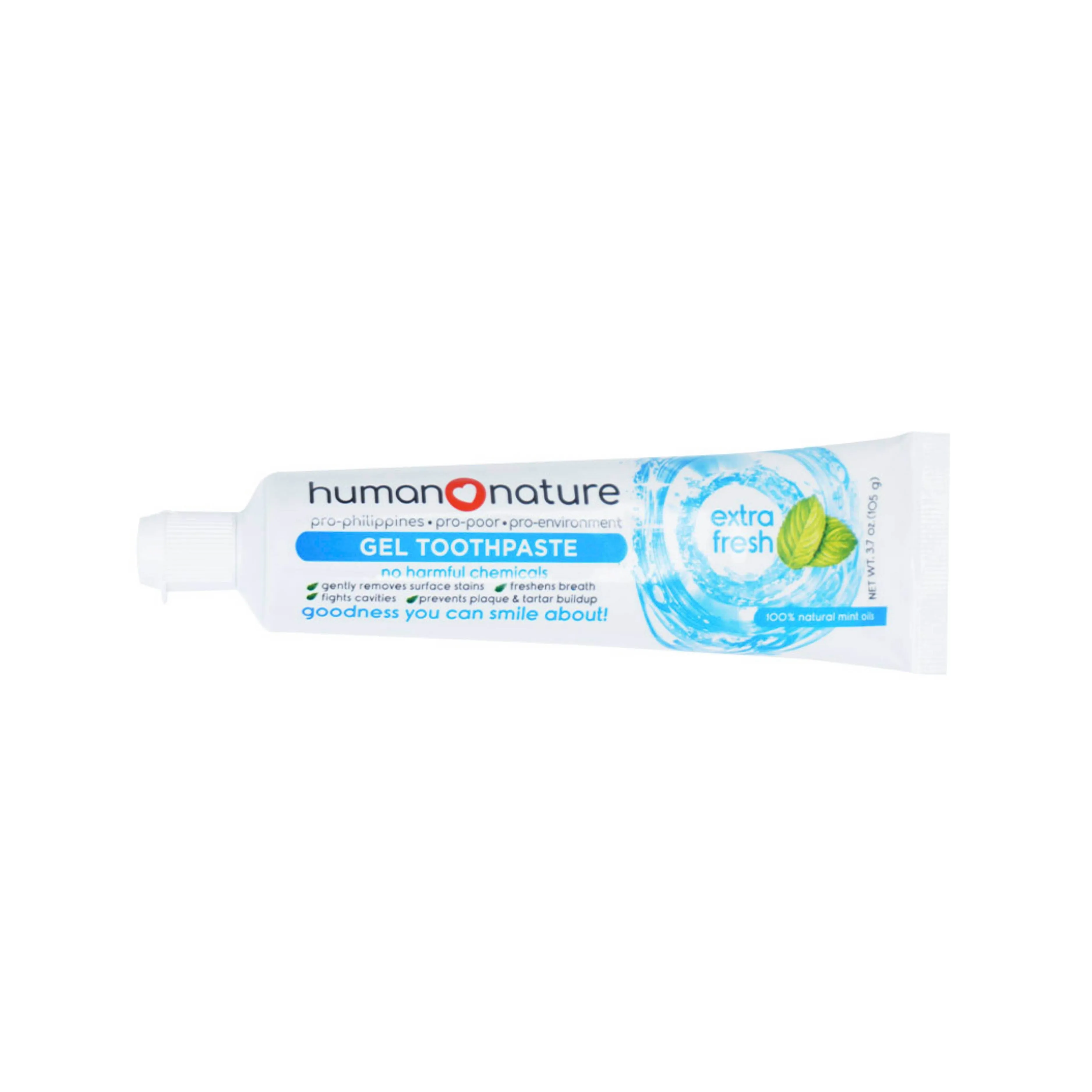 Human Nature Natural Gel Toothpaste - Extra Fresh