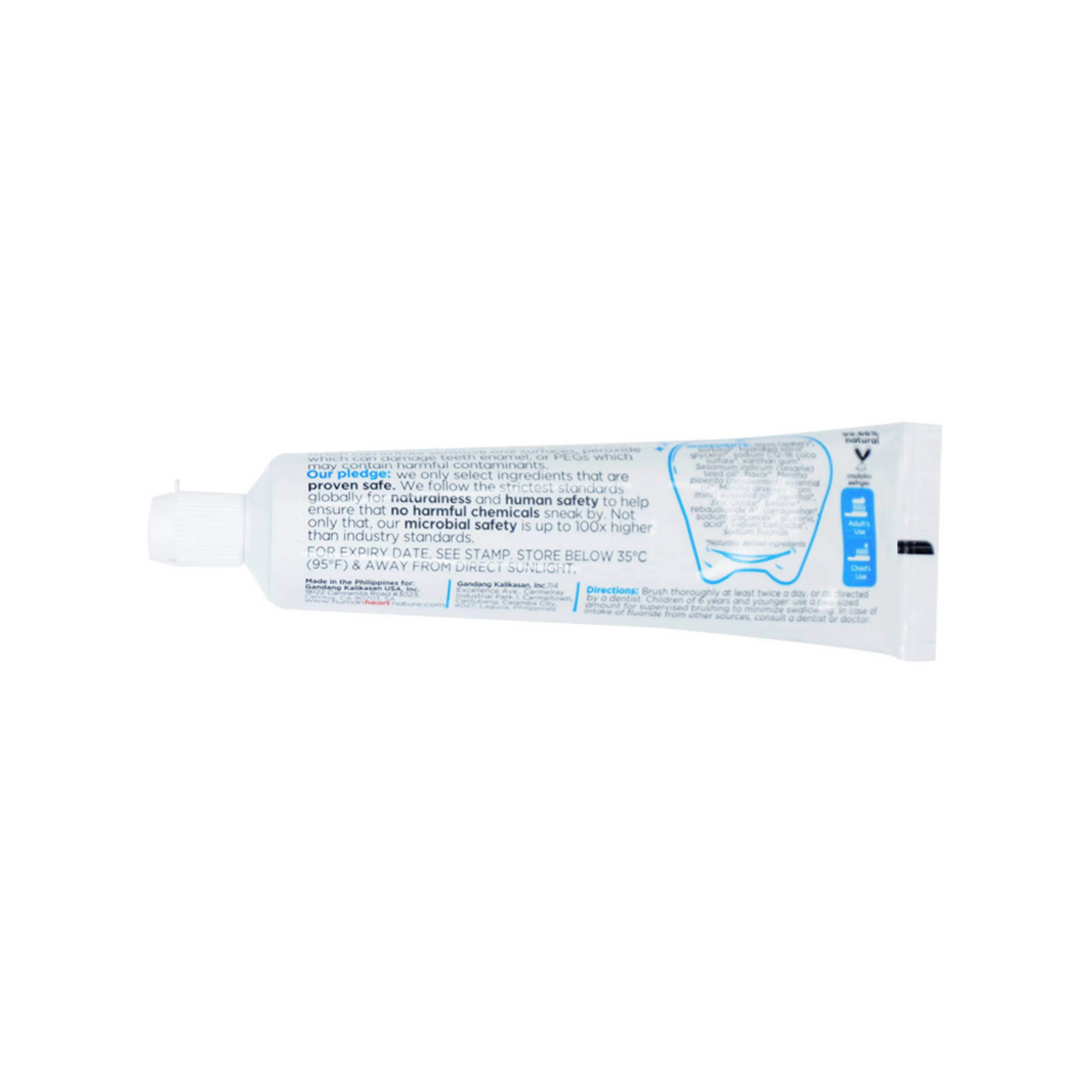 Human Nature Natural Gel Toothpaste - Extra Fresh