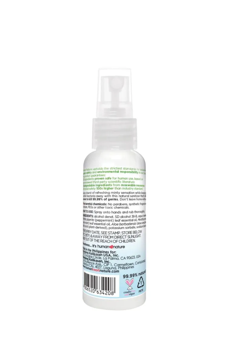 Human Nature Spray Sanitizer Cool Burst