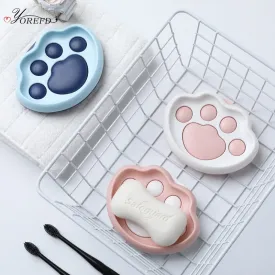 Kawaii Paw Soap Holder