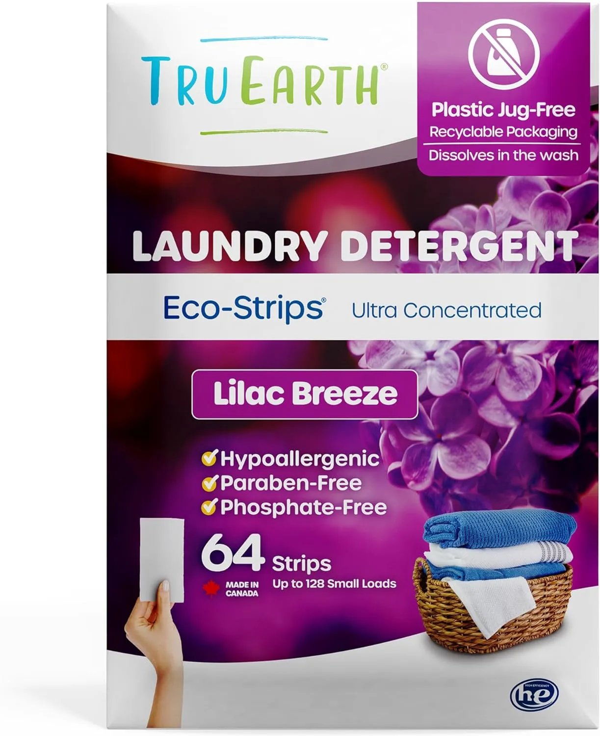 Laundry Detergent Sheets, Bulk, Paraben-Free, Original Eco-Strip Liquidless Laundry Detergent