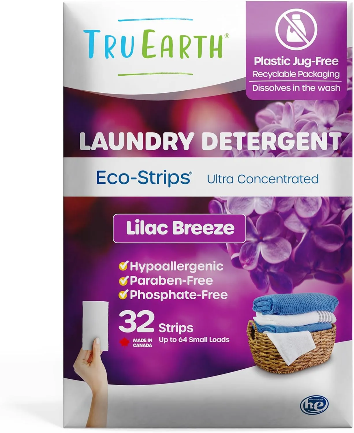 Laundry Detergent Sheets, Bulk, Paraben-Free, Original Eco-Strip Liquidless Laundry Detergent