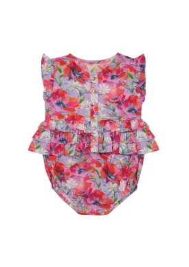 Leah Romper - Purple Shampoo - Summer Fields