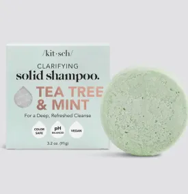 Tea Tree   Mint Clarifying Shampoo Bar By KITSCH